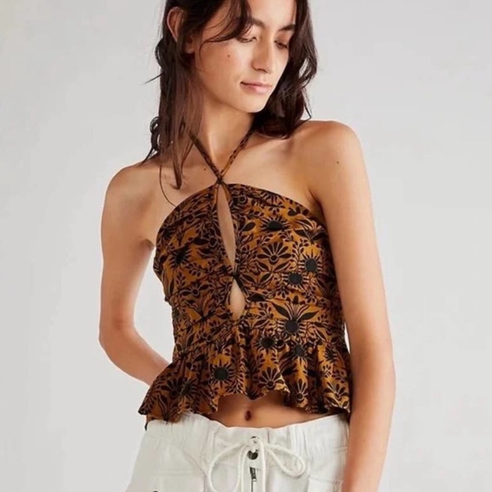 Black Free People Dandelion Top